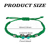 1Pc Alloy Butterfly Link Bracelet BJEW-LP0004-25E-2