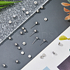 40Pcs 4 Styles 303 Stainless Steel Earring Nuts STAS-HS0001-58P-5