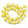 Mushroom Handmade Lampwork Beads Strands LAMP-R116-27-2