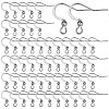 100Pcs 304 Stainless Steel French Earring Hooks STAS-SC0004-63P-1