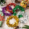 PVC Sparkly Star Metallic Garland with Iron Wire AJEW-TAC0034-08A-8