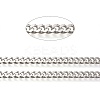 Brass Cuban Link Chains X-CHC-K010-03P-1