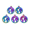 Alloy Pendants PALLOY-S180-107-NR-1