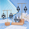 2Pcs Geometry Silicone Pendant Molds DIY-TA0010-04-6