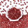 Picasso Transparent Glass Beads SEED-Q039-04L-2
