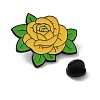Rose Flower Enamel Pins JEWB-Z048-05EB-04-3
