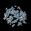 Natural Aquamarine Chip Beads X-G-M364-01-1