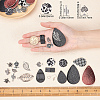 DIY PU Leather Dangle Earring Making Kits DIY-SC0001-35-3