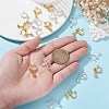 20Pcs 2 Colors Racking Plated Brass Clip-on Earring Findings KK-CJ0002-11-3