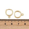 Brass Hoop Earring Findings X-KK-P310-26B-G-3