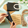 50 Sets 2 Colors Kraft Paper Bouquet Wrapping Paper DIY-TA0011-45-6