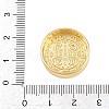 Religion Brass Beads KK-E802-23G-B-3