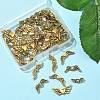 50Pcs 5 Styles Tibetan Style Alloy Beads TIBEB-FP0001-04-5
