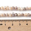 Natural Cultured Freshwater Pearl Beads Strands PEAR-A006-02F-X-5
