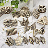 DIY Hollow Earring Making Kit DIY-TA0005-54-5