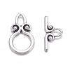 Ring Tibetan Style Alloy Toggle Clasps LS-A1011Y-3