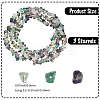 3 Strands Natural Fluorite Beads Strands G-PA0001-37-2