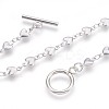 Tarnish Resistant 304 Stainless Steel Link Chain Bracelets LS-BJEW-P237-30P-2