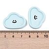 Smiling Face Resin Cabochons CRES-S372-01C-3