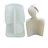 DIY Girlfriend Candle 3D Bust Portrait Silicone Molds LS-DIY-H001-05-1