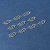 10Pcs Alloy Crystal Rhinestone Links/Connectors ALRI-FS0001-02P-9