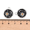 Alloy Enamel Rhinestone Pendants ENAM-L053-03P-3