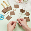 24Pcs Wooden Blocking Boards DIY-BC0014-31B-3