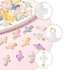 100Pcs Acrylic Pendant PALLOY-FS00039-02-2