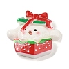 Christmas Rabbit Theme Opaque Resin Decoden Cabochons RESI-S397-01D-1