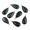 Natural Moss Agate Pendants X-G-S344-51B-1