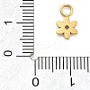 Ion Plating(IP) 304 Stainless Steel Charms STAS-P379-04E-G-3