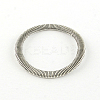 Tibetan Style Alloy Linking Rings TIBE-Q046-24AS-LF-2