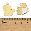 Alloy Enamel Pendants FIND-I064-04G-01-3
