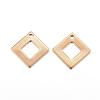 Ion Plating(IP) 304 Stainless Steel Charms STAS-G127-07G-2