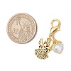 Tibetan Style Alloy Angel Pendant Decorations HJEW-JM03837-01-3