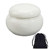 1Pc Ceramic Mini Pet Cremation Urn AJEW-GF0012-42-1
