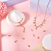 8Pcs 4 Colors Real 18K Gold Plated Brass Enamel Charms KK-TA0001-74-7