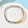 304 Stainless Steel Hinged Bangles BJEW-B158-05G-03-2