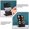 Acrylic Earring Display Stands EDIS-WH0029-15A-WH-3
