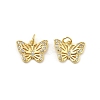 Brass Micro Pave Cubic Zirconia Pendants KK-C092-22A-G-1