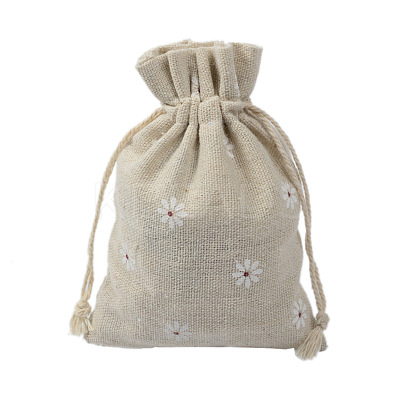 Linenette Drawstring Bags CON-PW0001-078A-02A-1