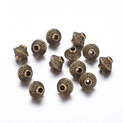 Tibetan Style Alloy Spacer Beads MLF1152Y-NF-1