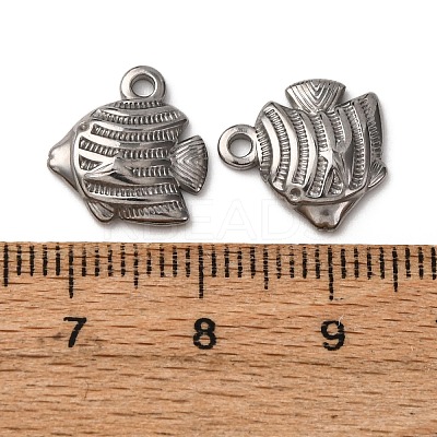 Ocean 304 Stainless Steel Pendants STAS-P406-16A-P-1