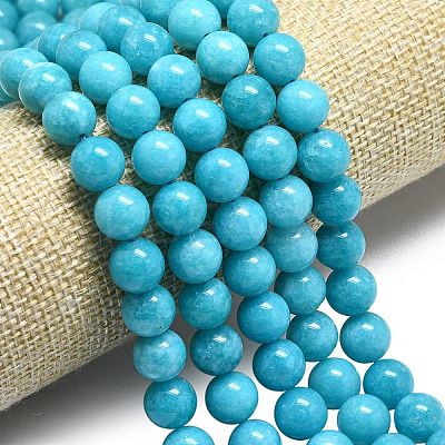 Natural Malaysia Jade Beads Strands G-L645-A01-14mm-24-1