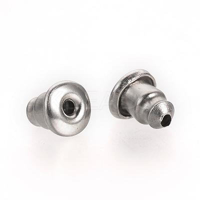 Tarnish Resistant 304 Stainless Steel Ear Nuts Findings STAS-R071-29-1