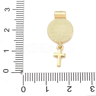 Religion Brass Pendants KK-H539-18G-05-1
