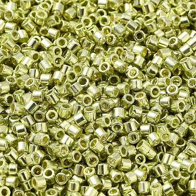 Electroplate Glass Seed Beads SEED-S042-01B-09-1