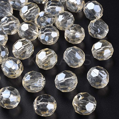 Transparent Acrylic Beads MACR-S373-101-P08-1