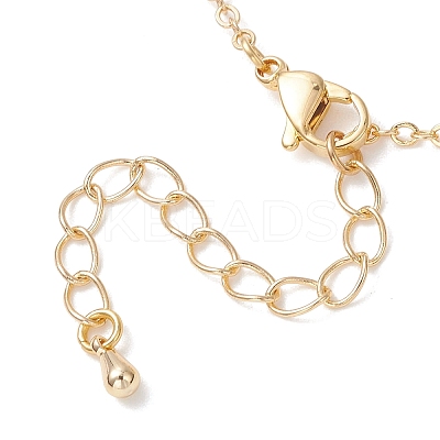 Natural Rhodochrosite Round Beads link Bracelets BJEW-JB13172-03-1