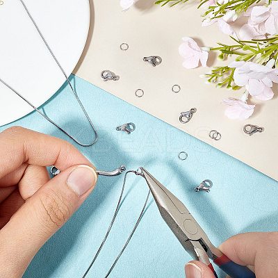 DIY Necklace Making Kits STAS-UN0005-37-1